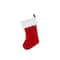 18" Classic Red with White Faux Fur Stocking by Ashland®